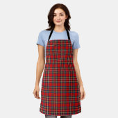 Tablier Royal Stewart Tartan Plaid Scottish Motif (Porté)
