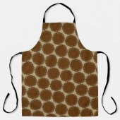 Tablier Ruban de fleurs Brown par Kenneth Yoncich (Recto)