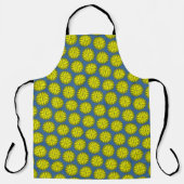 Tablier Ruban de fleurs jaunes par Kenneth Yoncich (Recto)