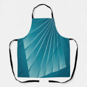Tablier Rubans turquoise (Recto)