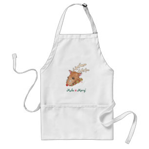 Tablier Rudolf Christmas Apron