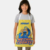 Tablier Rue Sésame | Cookie Monster Mecha | Ajouter un nom (Insitu)