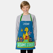 Tablier Rue Sésame | Couleur complète avec Pals (Porté)