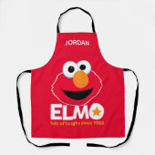 Tablier Rue Sésame | Elmo Beaucoup de rires Ajouter votre  (Recto)