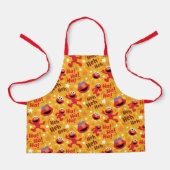 Tablier Rue Sésame | Elmo Ha ! Ha ! Ha ! Motif (Recto)