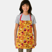 Tablier Rue Sésame | Elmo Ha ! Ha ! Ha ! Motif (Insitu)