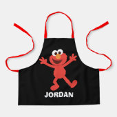 Tablier Rue Sésame | Elmo personnalisé (Recto)