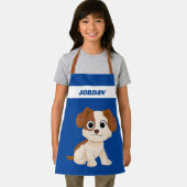 Tablier Rue Sésame | Elmo's Puppy Tango | Ajouter Votre No (Insitu)