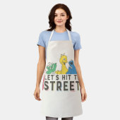 Tablier Rue Sésame | Faisons un tour dans la rue ! (Porté)