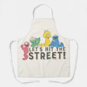 Tablier Rue Sésame | Faisons un tour dans la rue ! (Recto)