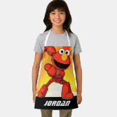 Tablier Rue Sésame | Mécaniciens Elmo | Ajouter un nom (Insitu)