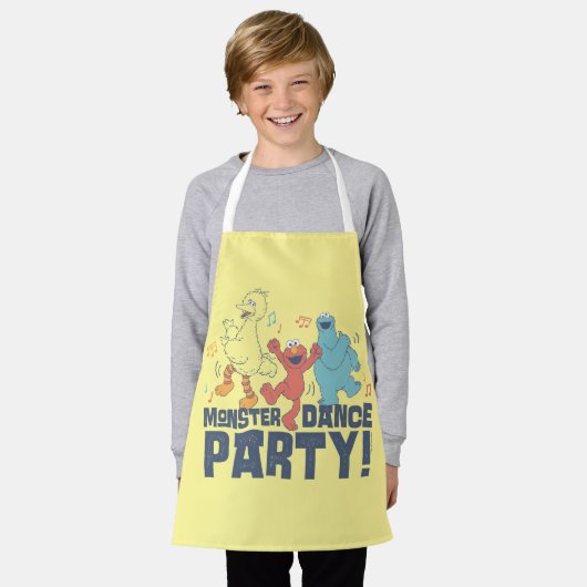 Tablier Rue Sésame | Monster Dance Party (Porté)