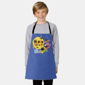 Tablier Rue Sésame | Motif d'Halloween (Porté)