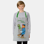 Tablier Rue Sésame | Oscar & Bruno l'éboueur (Porté)