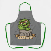 Tablier Rue Sésame | Oscar the Grouch Trashed (Recto)