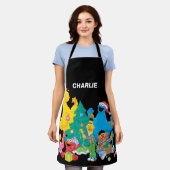 Tablier Rue Sésame | Pals de Noël (Porté)