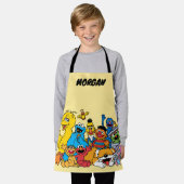 Tablier Rue Sésame | Pâtes sésame | Ajouter un nom (Porté)