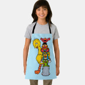 Tablier Rue Sésame | Pose Pals Street Sesame (Insitu)