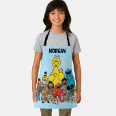 Tablier Rue Sésame | Sesame Pals Ajoutez Votre Nom (Insitu)