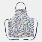 Tablier Rue Sésame | Sesame Pals DoodMotif (Recto)