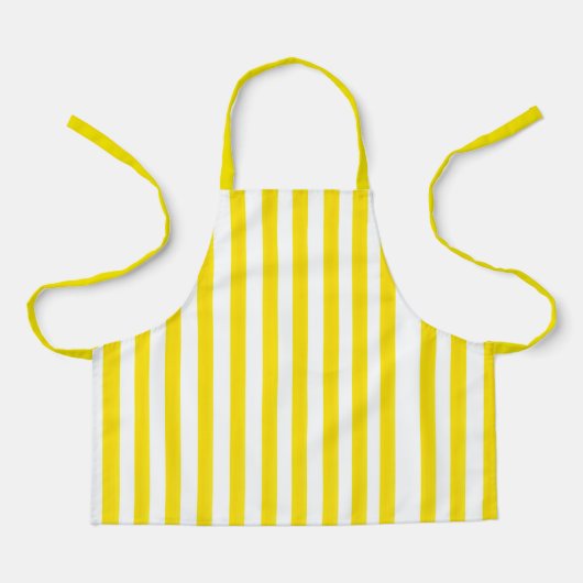 Tablier RUPYDETEQUILA lignes verticales jaunes (Recto)