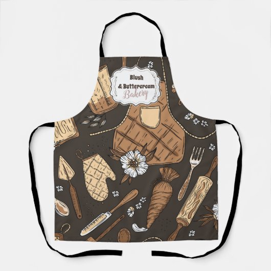 Tablier Rustic Baking Business (Recto)