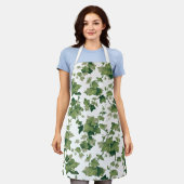 Tablier Rustic Farmhouse Escalade Ivy sur Arrière - plan b (Porté)