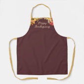 Tablier Rustic Floral Thanksgiving (Recto)