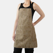 Tablier Rustique Burlap - Style Agricole Nature (Insitu)