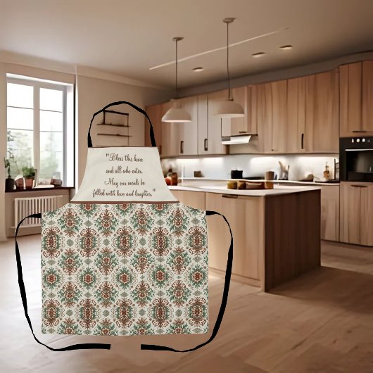 Tablier Rustique Clair Traditionnel Personnalisable