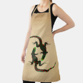 Tablier Rustique Yin Yang Lizards (Insitu)