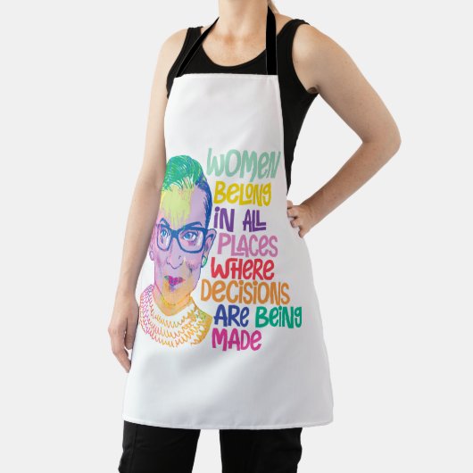 Tablier Ruth Bader Ginsburg Femmes Dans Tous Les Endroits (Insitu)