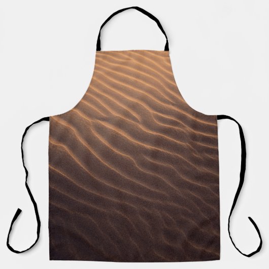 Tablier Sable Brown avec eau le matin (Recto)