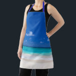 Tablier Sable et Surf tropicaux de la plage<br><div class="desc">Cette conception peut être personnalisée en choisissant l'option personnaliser pour ajouter du texte ou apporter d'autres modifications. Si ce produit a la possibilité de transférer la conception à un autre article, s'il vous plaît assurez-vous d'ajuster la conception pour s'adapter si nécessaire. Contactez-moi à colorflowcreations@gmail.com si vous souhaitez avoir cette conception...</div>