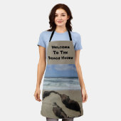 Tablier Sables et Driftwood West Coast Landscape Beach (Porté)