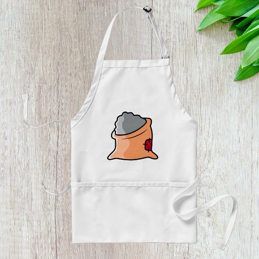 Tablier Sac de ciment matériau de construction
