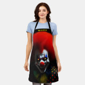 Tablier Sac d'effroi Clown déplaisant (Porté)