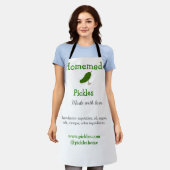 Tablier Sachets maison faits avec amour ajouter texte site (Porté)
