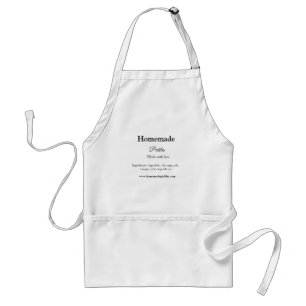 Tablier Sachets maison faits avec amour ajouter texte site