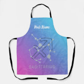 Tablier Sagittaire Zodiaque Horoscope Star Constellation (Recto)