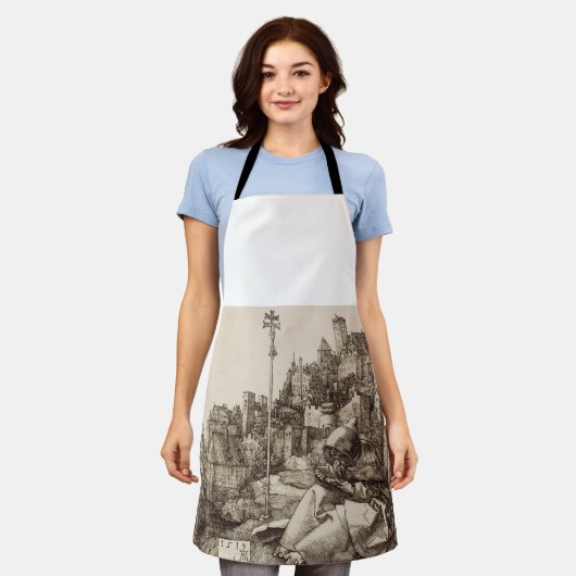 Tablier Saint Anthony Lecture par Albrecht Durer (Porté)