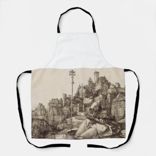 Tablier Saint Antoine lisant par Albrecht Dürer