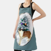 Tablier Saint Bernard Cadeaux de Noël (Insitu)