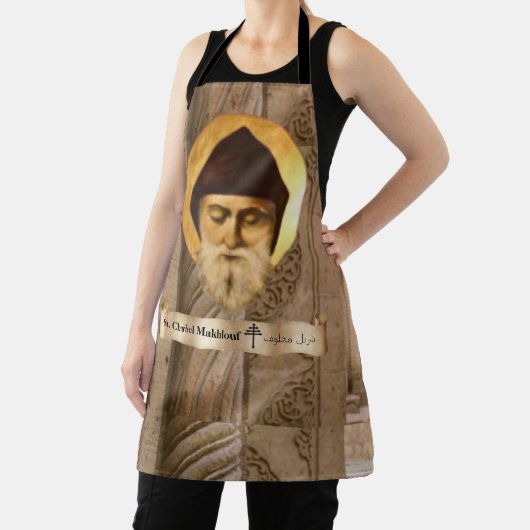 Tablier Saint-Charbel (Sharbel) Makhlouf (Insitu)