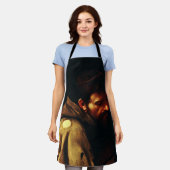 Tablier Saint François d'Assise par Caravaggio (Porté)