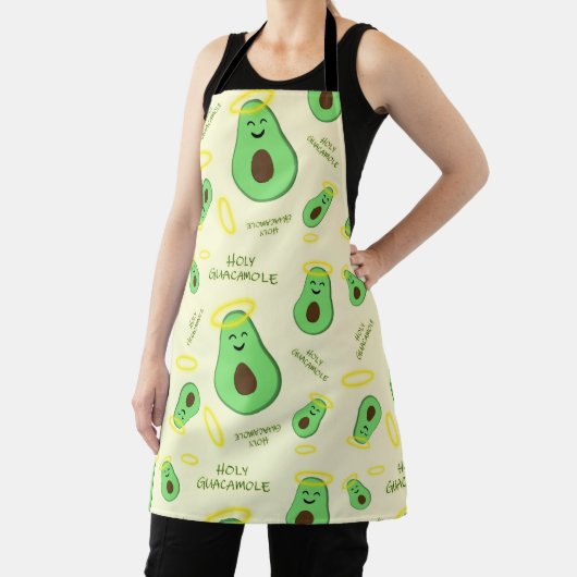 Tablier Saint-Guacamole mignon avocat (Insitu)