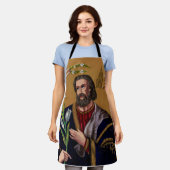 Tablier Saint Joseph Guardian de la Sainte Famille (Porté)