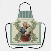 Tablier Saint-Joseph Jésus Religieux catholique traditionn (Recto)