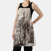 Tablier Saint Laurent archive des saints patrons (Insitu)