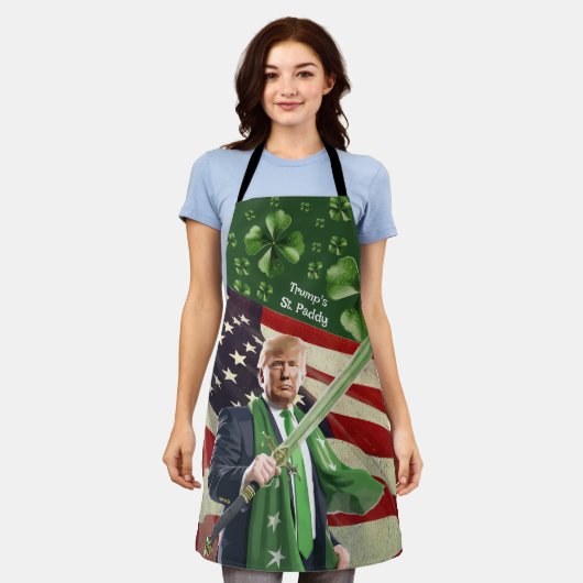 Tablier Saint Paddy de Trump (Porté)